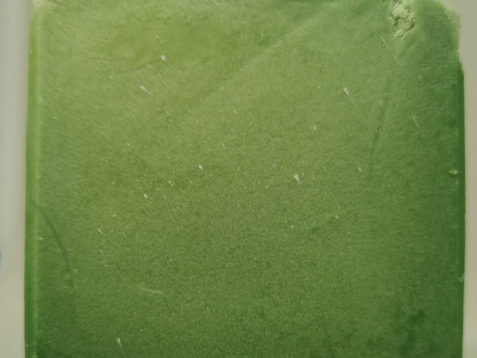 Seifenrezept Ombre Limette