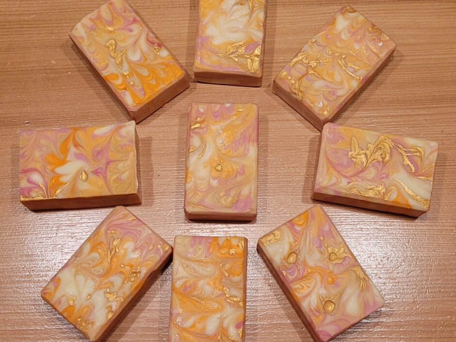 Seifenrezept "Phönix (im 9er Dividor)